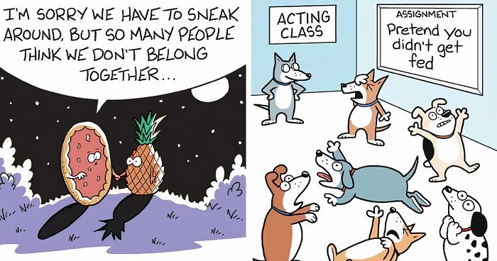 Artist Creates Humorous Comics Inspired By Pets, Pop Culture And More (55 New Pics)