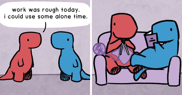 40 Relatable Comics About Dinos Trying To Navigate Their Complex Emotions By 