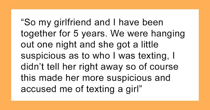 BF Finds Out His GF Is Texting Another Guy After She Accused Him Of Texting A Girl