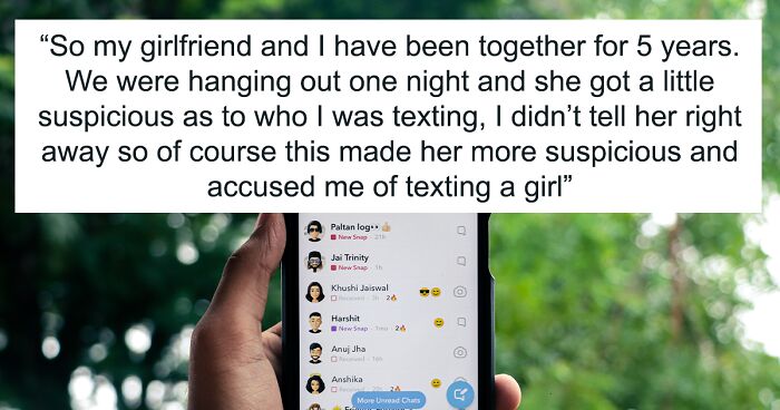 Woman Checks BF’s Phone To See Whether He’s Cheating, He Discovers That She’s Texting Another Man