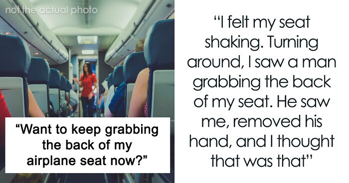 Guy Teaches Entitled Plane Passenger To Keep His Hands To Himself In The Pettiest Way