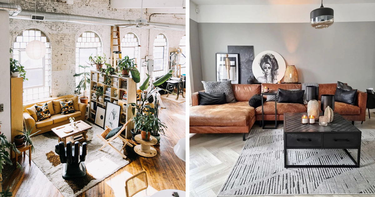 Mix And Match The Modern Home Interior With Industrial Charm
