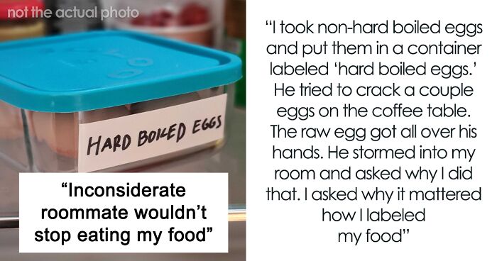 Roommate Uses Spoiled Milk And Raw Eggs To Get Revenge On Food Thief