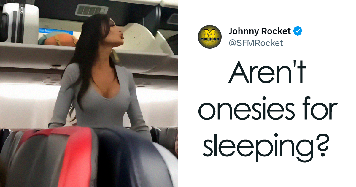 Woman Gets Kicked Off A Plane After Having An Embarrassing Meltdown