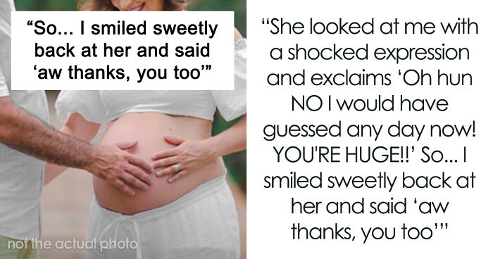 Pregnant Woman In The Grocery Store Responds 