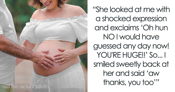 Stranger Refers to Pregnant Woman's Belly As 