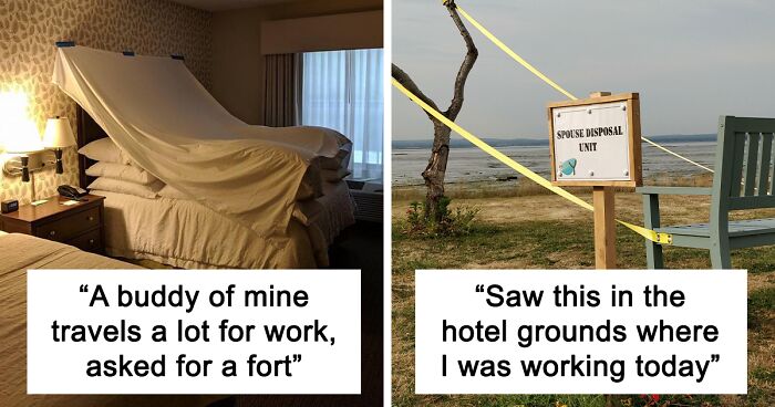 103 Creative Things Hotel Staff Left Behind For Customers To Find (New Pics)