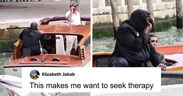 Flabbergasted Italian Boat Company Bans Kanye West And His Wife Because Of “Obscenities”