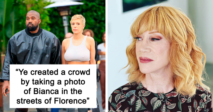 Comedian Kathy Griffin Believes Bianca Censori “Has No Voice” In Kanye West's Marriage