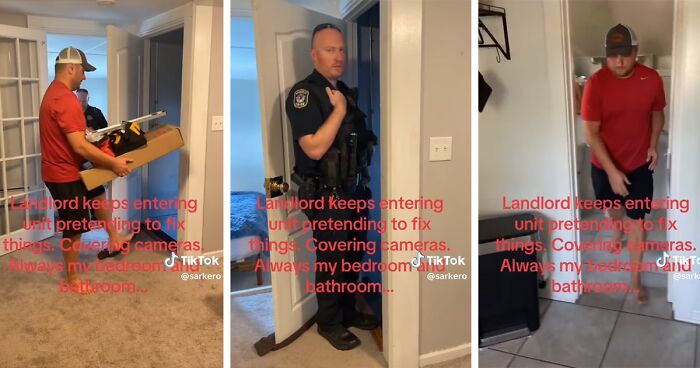 Woman Gets Landlord’s Illegal Behavior On Camera, Calls Cops On Him But They Don’t See A Problem