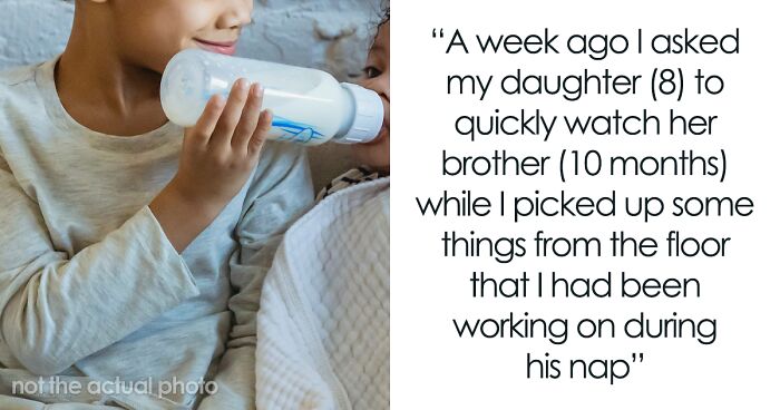 Woman Asks Daughter To Watch Baby, Gets Scolded By Husband, He Does The Same And It’s Fine