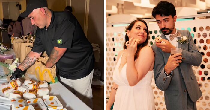 Newlyweds Face Internet Troll Backlash For Serving McDonald’s For Their Wedding But Guests Liked It