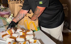 Couple Goes With Unorthodox Decision Of Catering McDonald’s, It Ends Up Being A Hit