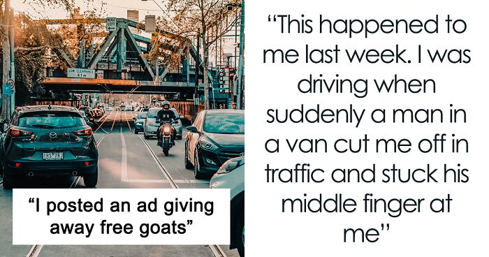 “Enjoy The Spam”: Woman Uses Tactless Driver’s Phone Number To Advertise Free Goats