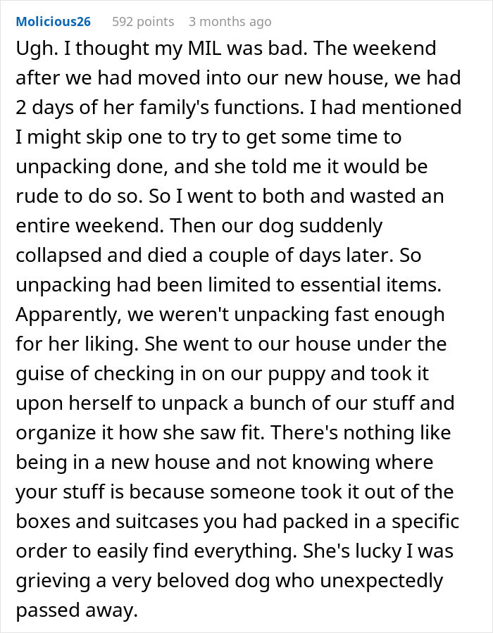 Woman Is Heartbroken After Returning From Her Honeymoon To Find Her MIL Rearranged Her Home