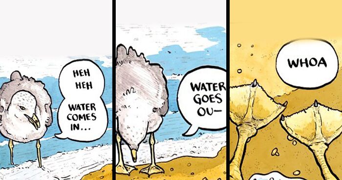 Artist Illustrates Existential Problems Through His Witty Wildlife Comics (45 New Pics)