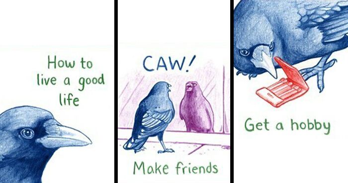 45 New Comics With Birds, Nature, And Some Hard-Truths By 'False Knees'