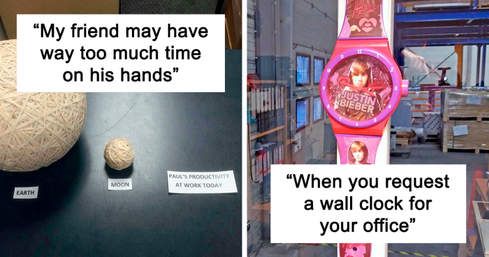 55 Times Workers Couldn’t Help Having A Little Fun At The Office