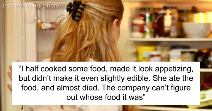 Person Undercooks Their Food On Purpose, Putting A Food Thief In The Hospital