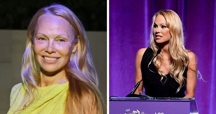 Pamela Anderson Says Getting Older “Looks Funny”, Debuts 'No-Makeup' Era At Paris Fashion Week