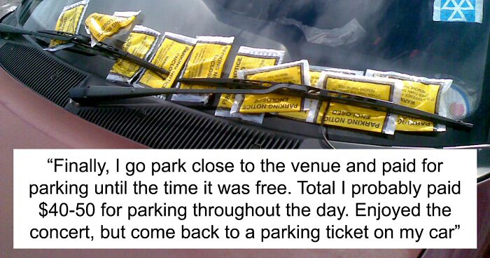 Woman Gets Parking Ticket Despite Paying For Spot, Uses The Same Backward Logic To Fight It