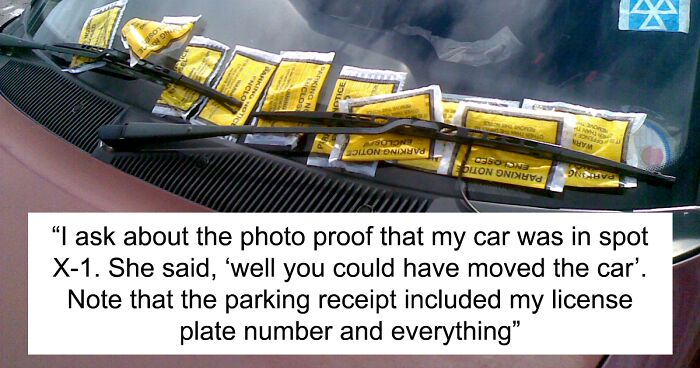 Person Ticketed For A Spot They Paid For, Card Company Refunds Them And Even Forms A Complaint