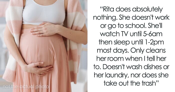 Woman Wants Her Pregnant Daughter To Start Being An Adult, She Bursts Into A Tantrum