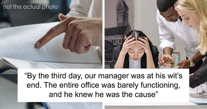 Meticulous Boss Made To Regret His Latest Order After Worker Compliance Leads To Utter Chaos