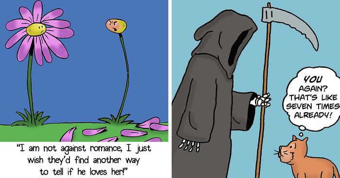 This Artist Creates One-Panel Comics That Might Brighten Your Day (50 New Pics)