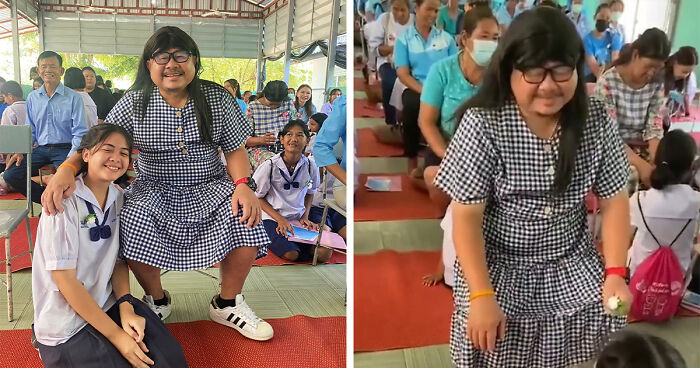 “I’m Not Ashamed Because I Love My Child”: Dad Wears Dress To Mother’s Day Event