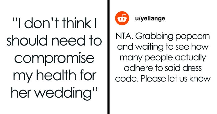 Pregnant Woman Opposes Wedding Dress Code for Her Health, Making Bride-To-Be Furious