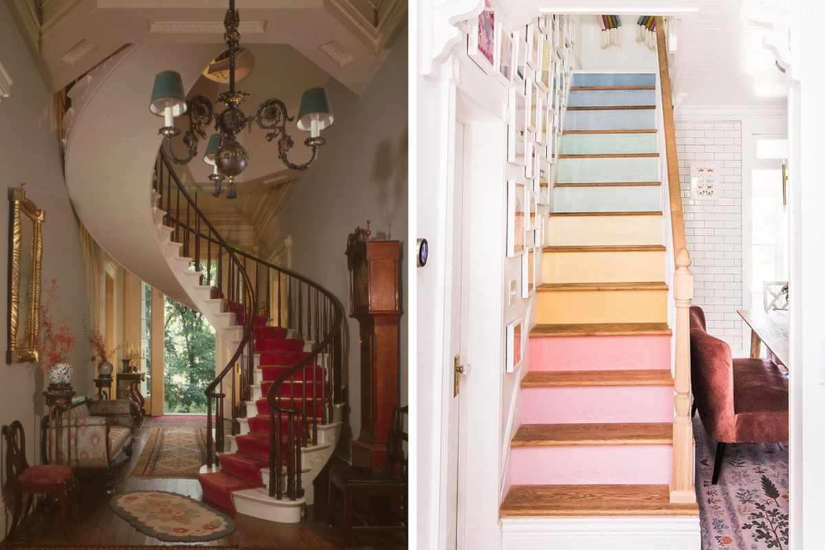 Elegant Stairs And Steps - Centerpiece of Homes and Mansions