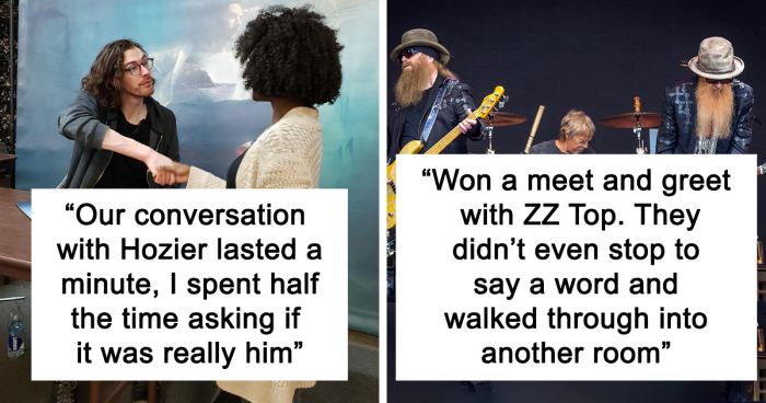 “Still Disappointed”: 58 Of People's Unforgettable Stories From Celebrity Meet-And-Greets