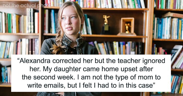 Mom Is Told She Overreacted To Her Daughter's Spanish Teacher Calling Her By Her Spanish Name