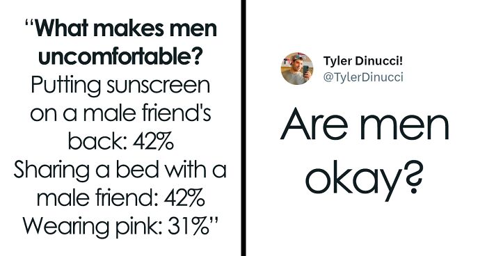 “Toxic Masculinity Is Alive And Well”: Viral Poll Shows What Men Are Most Uncomfortable With