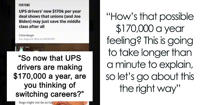 “Why Aren’t We Just Happy”: People Are Learning How Much UPS Drivers Make And It’s Causing A Stir