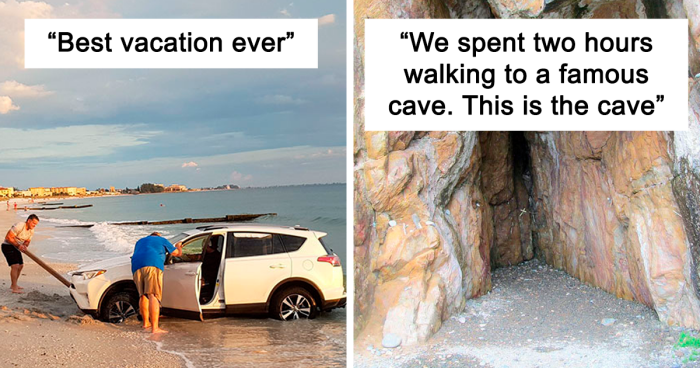 102 Of The Funniest Vacation Fails (New Pics)