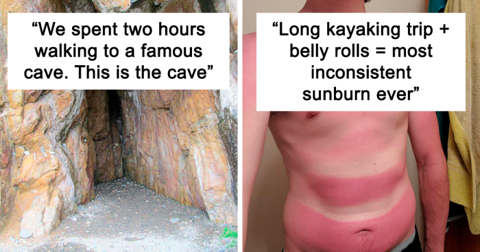 102 Times People Shared Their Unexpected Vacation Fails Online (New Pics)