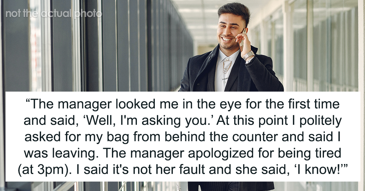 Interview Candidate Leaves After Being Disrespected By Manager’s ...