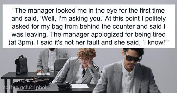 Person Walks Out Of An Interview After Manager Couldn’t Even Introduce Herself