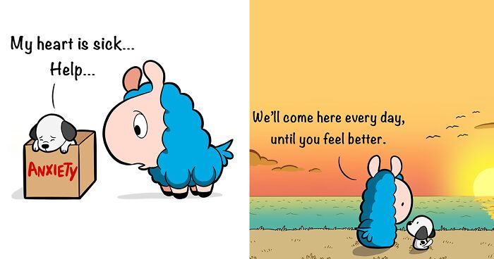 Loffy Llama: My 21 New Wholesome And Positive Comics