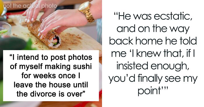 “Final Act Of Malicious Compliance”: Woman Learns To Make Sushi Entirely Out Of Spite For Ex