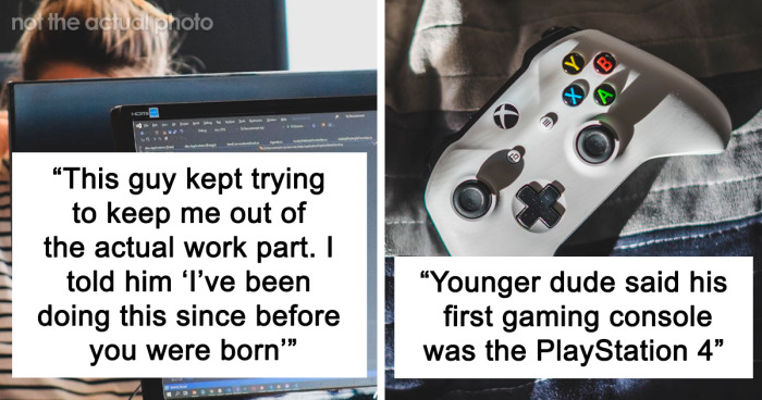 61 Moments That Froze Coworkers In Place With The Realization Of How Old They Are