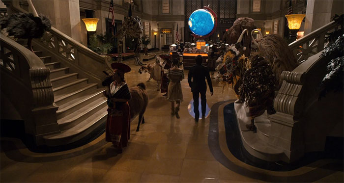 Night At The Museum movie scene