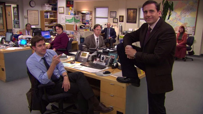 Scene from The Office 