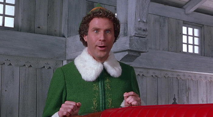 Elf movie scene 