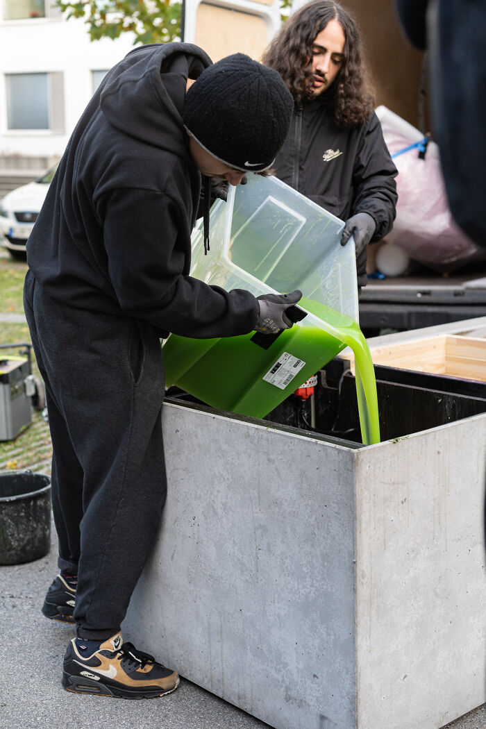 Leaking Pipe Stunt Challenges Big Tech On The Streets Of Munich