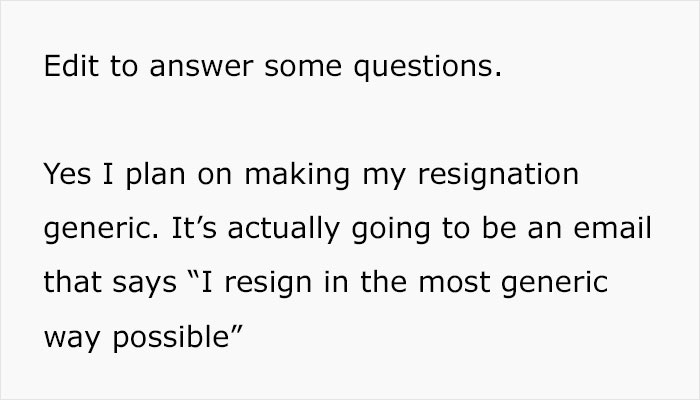 “I Resign In The Most Generic Way Possible”: Person Quits 20-Year Career After Boss’s “Feedback” 