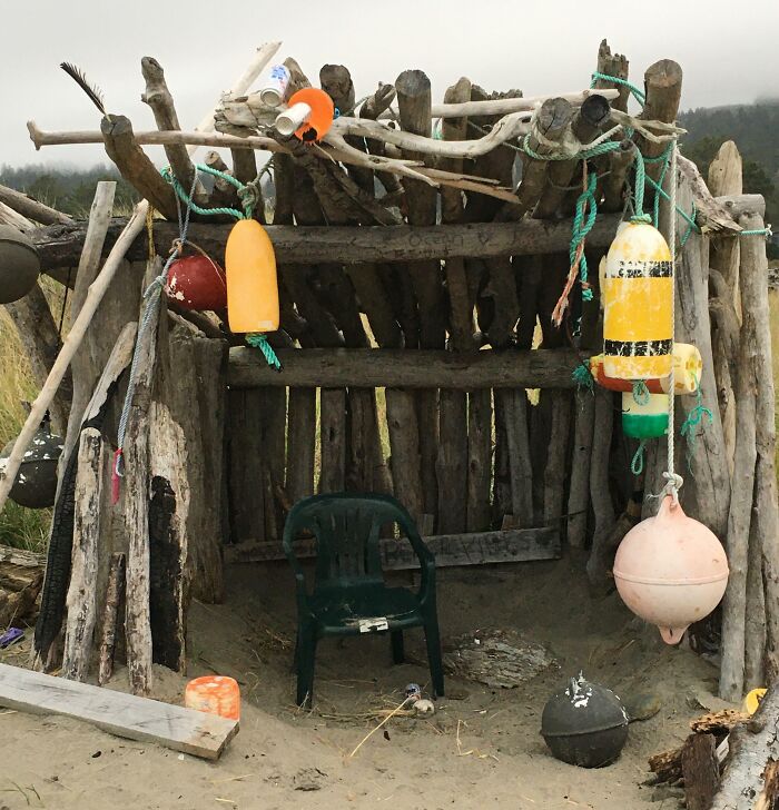 Abandoned Beach Shack In Oregon