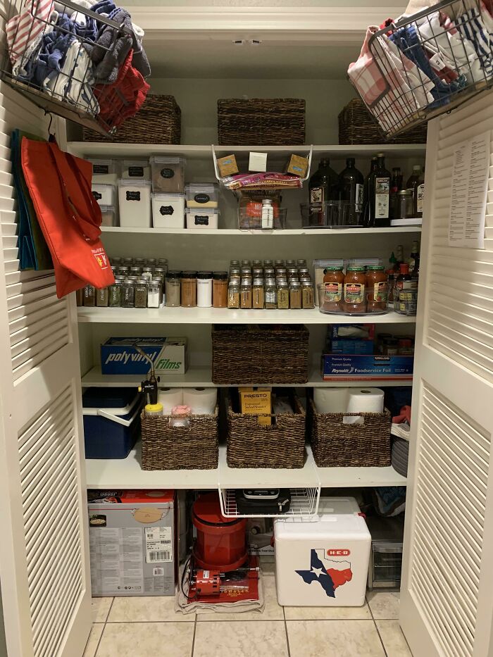 I Organized My Pantry